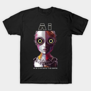 Balancing AI's Benefits and Risks T-Shirt